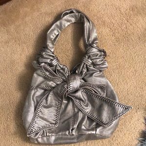 Silver purse